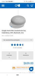 CyberPuerta Asistente virtual Google home