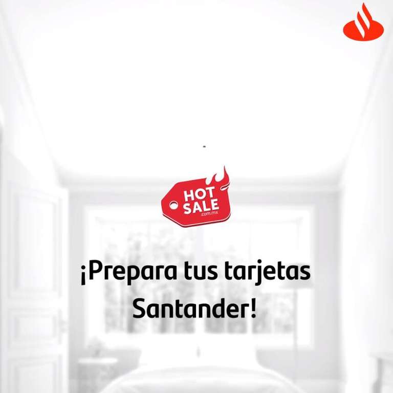 Promociones Hot Sale 2021 Santander: 15% de bonificación SIN LIMITE DE CLIENTES con tarjeta de crédito digital