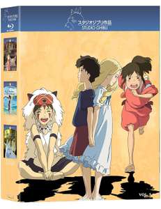 Amazon: Paquete Studio Ghibli Vol. 5: El viaje de Chihiro + El recuerdo de Marnie + La princesa Mononoke (Blu-Ray)