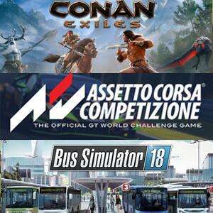 STEAM :: Juega GRATIS Conan Exiles, Assetto Corsa Competizione, Bus Simulator 18, Due Process