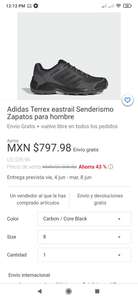 Ebay Adidas Terrex eastrail hiking talla 8us y 7.5 us
