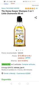 Amazon: The Honey Keeper Shampoo