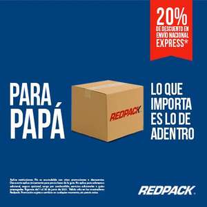 Redpack: 20% de Descuento en Envíos Nacionales Express