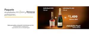 Walmart - Champagne Moet & Chandon Brut 750 ml+ 1 Cognac Hennessy Very Special 700 ml