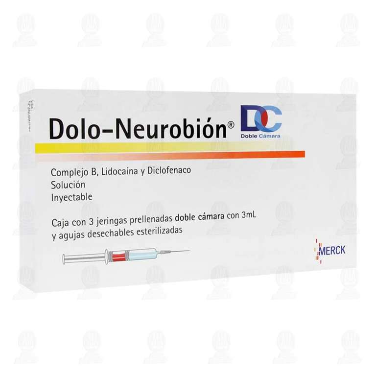 Soriana: Dolo-Neurobion al 3x2, caja con 3 jeringas pre-llenadas a $258.60 c/caja
