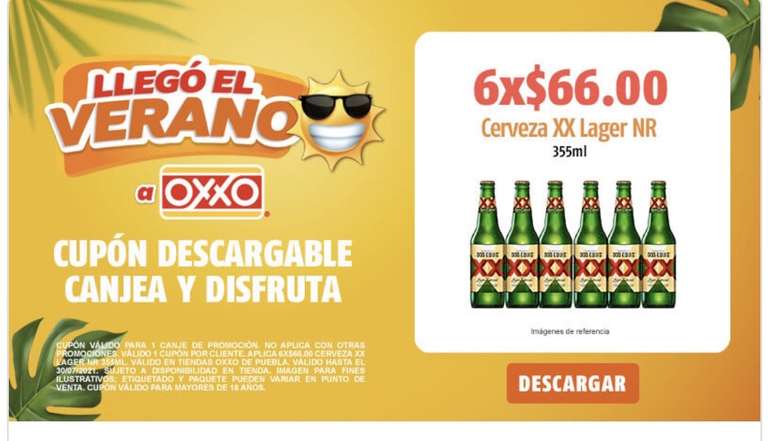 Oxxo: Cerveza XX lager