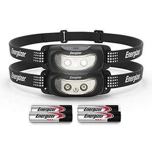 Amazon: Energizer 2-Pack LED Headlamp, Bright and Durable, Lightweight, Built for Camping, Hiking, Outdoors, Emergency
