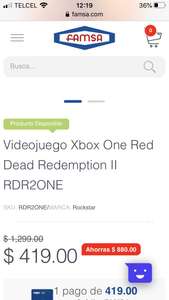 Famsa: Red Dead Redemption II Xbox One