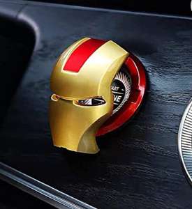 Amazon Cubierta Iron Man de botón de arranque coche