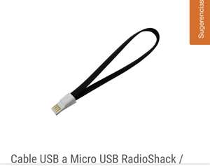 RadioShack: Cable micro usb 30cm $9