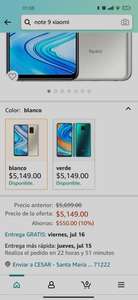 Amazon: Xiaomi Redmi note 9 pro