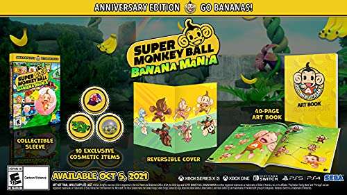 super monkey ball banana mania anniversary edition