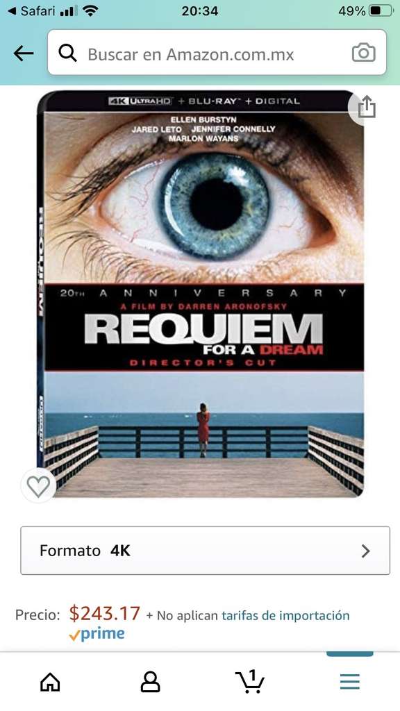 Réquiem Por Un Sueño Amazon Prime