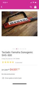 Liverpool: Teclado Yamaha Sonogenic SHS-500(tipo MIDI)