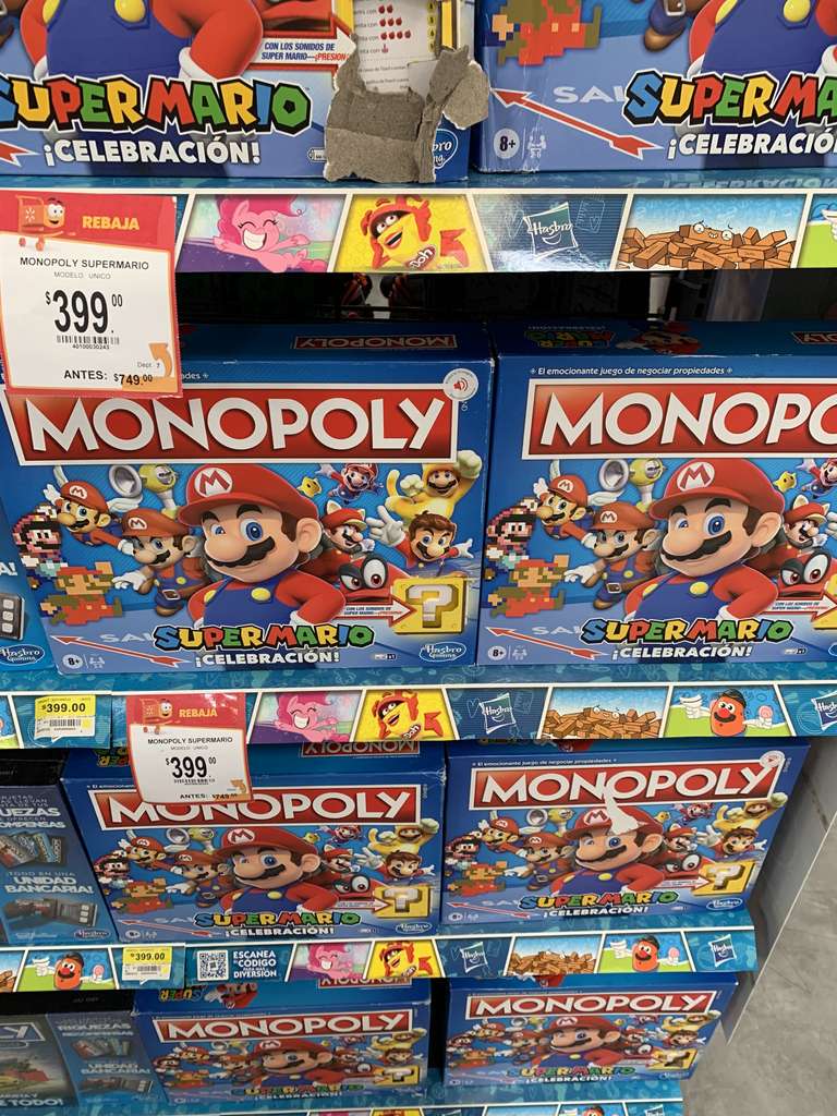 Walmart Monopoly Super Mario