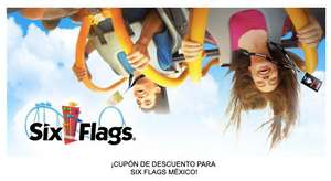 Six Flags: Entrada en 200 pesos (pase anual 2021), chequen su correo.