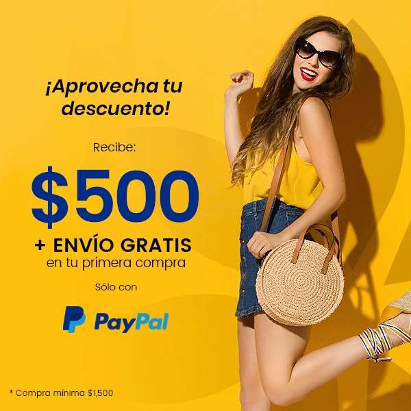Privalia: $500 de descuento pagando con PayPal