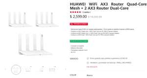 Huawei, Paquete de 3 Routers Huawei Wifi 6 para Mesh