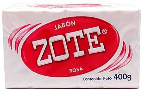 Amazon Jabón de Barra zote Rosa 400 Gr