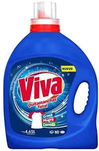 Amazon Viva Quitamanchas Total Regular, Detergente líquido 4.65 L