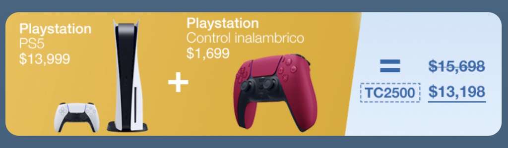 Costco: PlayStation 5 y Control inalámbrico rojo con Citibanamex o PayPal
