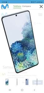 Movistar: Samsung Galaxy S20 Plus 128GB Azul (HSBC)