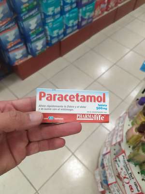 Paracetamol de 500 mg en nueva farmacia guadalajara