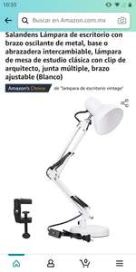 Amazon: Lámpara de escritorio ajustable