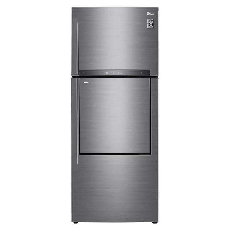 Elektra: Refrigerador LG 16 Pies Top Mount LT44MDP Plateado