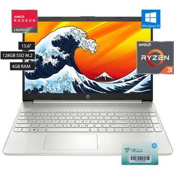 Linio: Laptop HP Ryzen 3 3250U 128GB 4GB + 2TB en la nube (con HSBC)