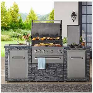 Sam's Club: Asador de Gas Premium Member's Mark Isla - promodescuentos.com