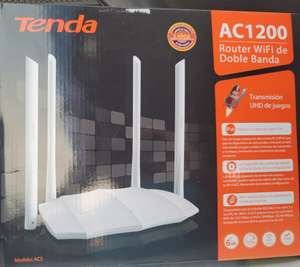 Walmart: Router Tenda (AC5) AC1200 wifi de banda ancha