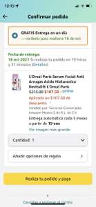 Amazon: L’Oréal Ácido hialuronico