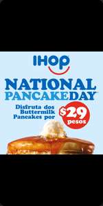 Ihop: National Pancake Day Pancakes por $29