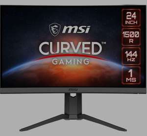 Amazon: MSI Monitor Gamer Curvo de 24" - Panel VA - 1920x1080 - 144 Hz 1 MS