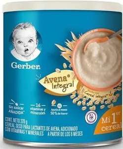 Soriana Hiper La Villa: Cereal Infantil Gerber 270 gr Etapa 1 Avena Integral E