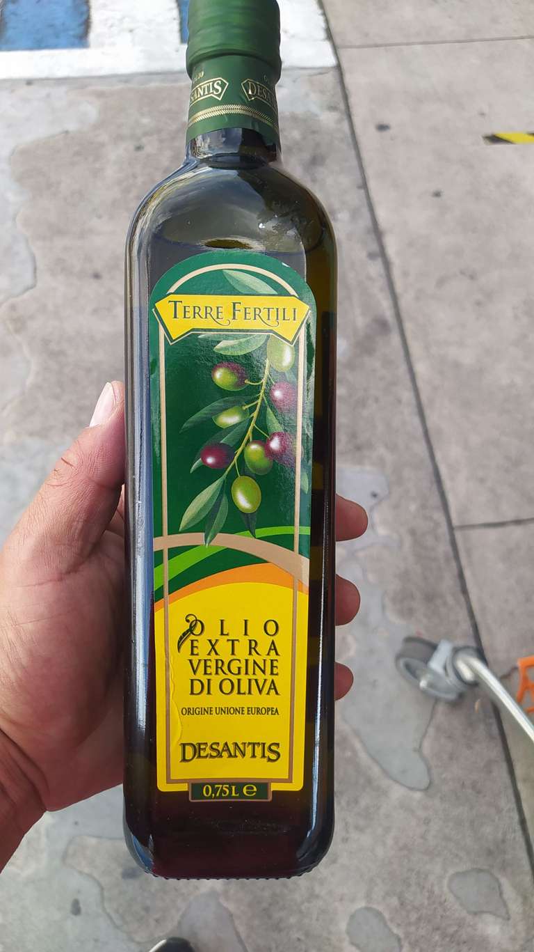 Chedraui aceite de olivo terre fertili 750ml.