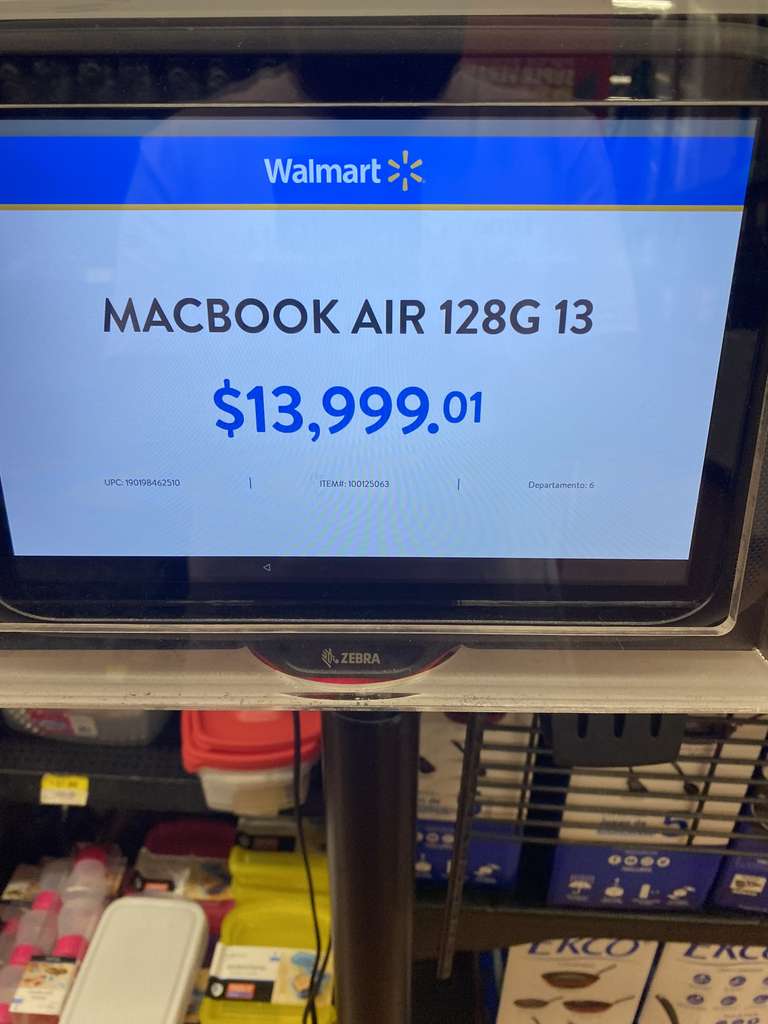 Walmart: MacBook Air Core i5
