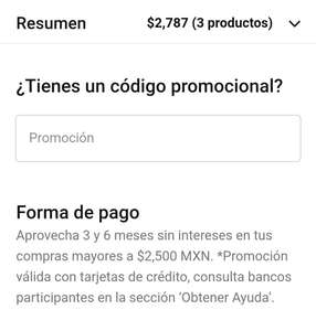 APP NIKE: 3 y 6 meses sin intereses con TDC en pedidos elegibles mayores a  $2500 - promodescuentos.com