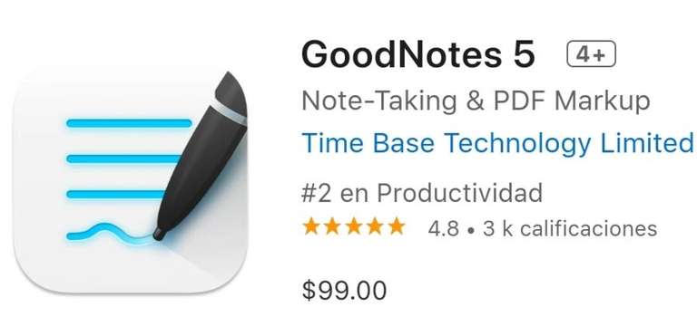 App Store, GoodNotes 5