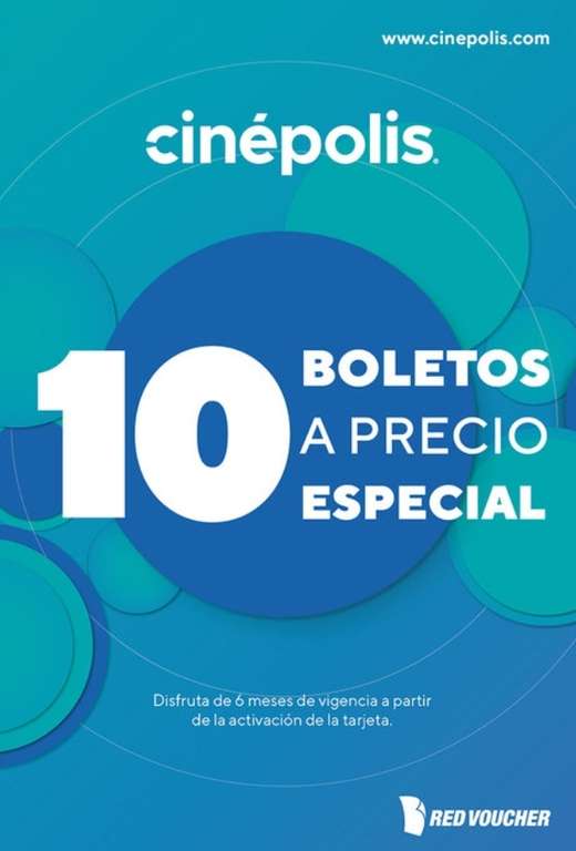 Costco: Cinépolis 10 Boletos de Cine o 4 boletos VIP