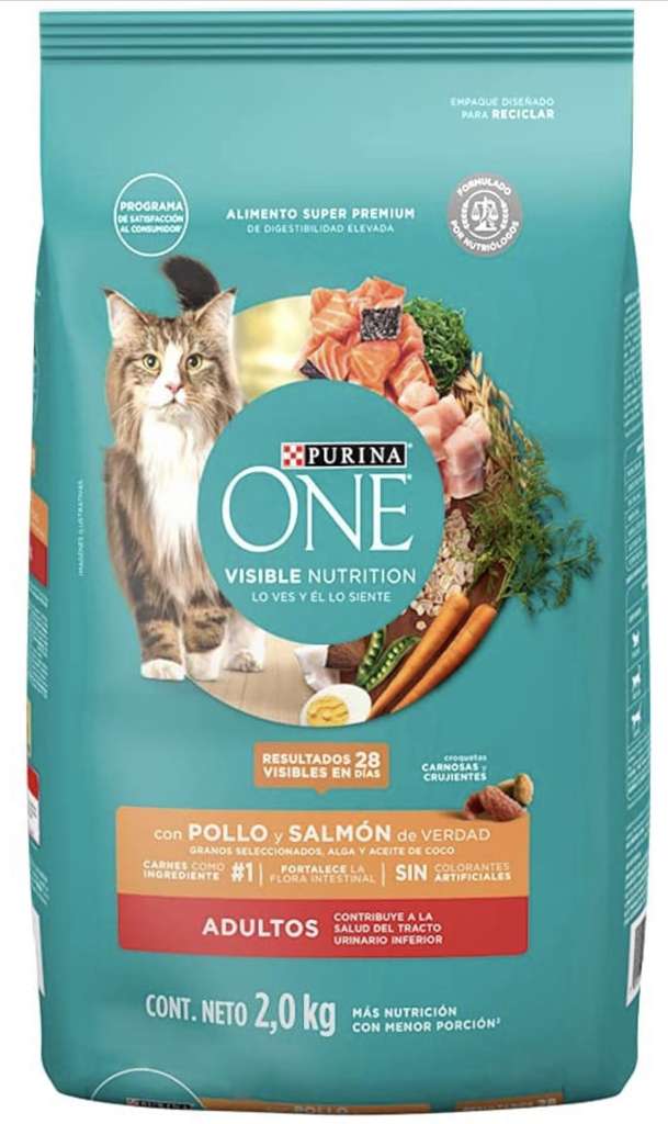 Amazon Croquetas para gato Purina One 2kg Salmón