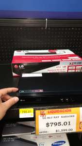Walmart: reproductor Blu-ray 3D y karaoke LG en remate a $795.01