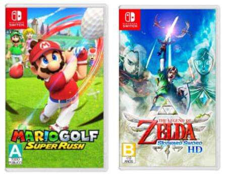 Sam's Club: The Legend Of Zelda: Skyward Sword ($829), Mario Golf ($829) - Nintendo Switch
