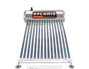 Home Depot: Calentador Solar Solaris 15 tubos acero inoxidable 173L con HSBC