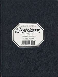 Amazon: Sketchbook grande (11x8.5")