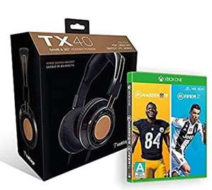 Amazon: Headset Voltedge TX40 + FIFA 19 (Xbox) + MADDEN NFL 19 (Xbox)
