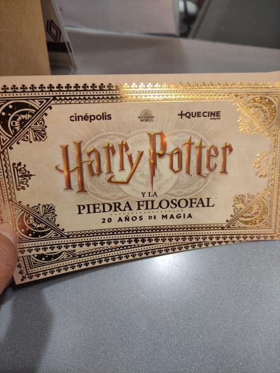 Cinépolis: Boleto Edición Especial - Harry Potter 20 Aniversario al comprar entrada