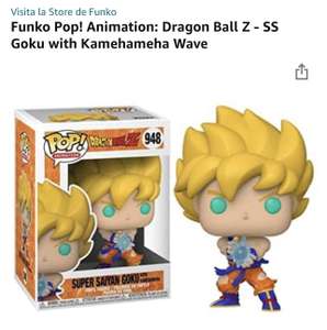 Amazon: Funko Pop! Animation: Dragon Ball Z - SS Goku with Kamehameha Wave