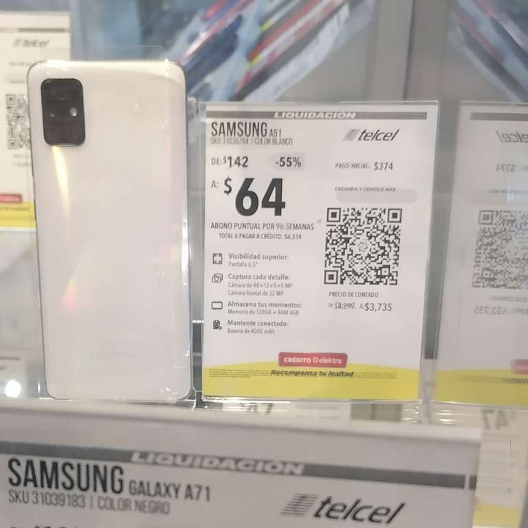 Elektra: Samsung Galaxy a51